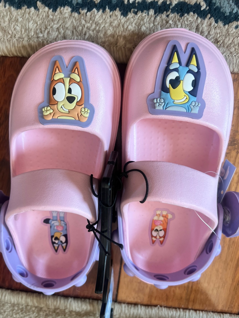 Bluey Clogs, Little Girl Size 10, NWT